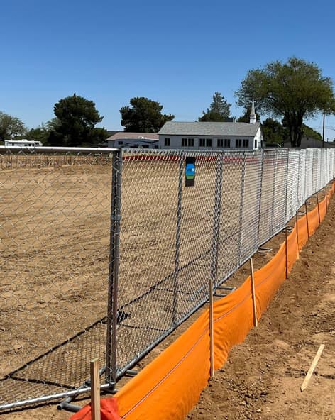 Sacramento construction site temporary fence rental