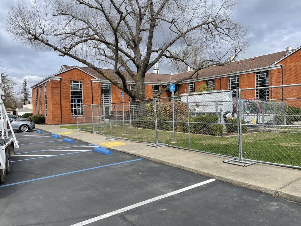 Temporary fence rental service in Sacramento