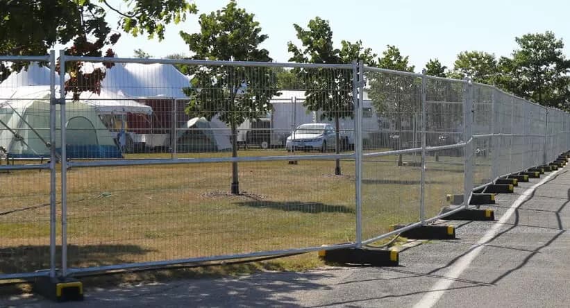 Sacramento event and festival temporary fence rental